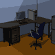 Closed office