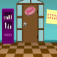 Cosmetic shop escape