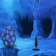 Dangerous icicles cave escape