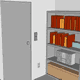 The room where black thing is